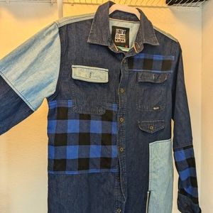 Urban Wear Patchwork Denim Jacket